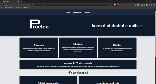 Proelec Web